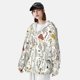 thumbnail image 3 of Fotbe Colorful Mushrooms and Plants Chaqueta con Protección Solar UPF 50+ para Hombre y Mujer, Camisa con Capucha y Bolsillos-3X-Large, 3 of 7