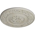 thumbnail image 3 of 47 5/8"OD x 2 3/4"P Milan Ceiling Medallion, Hand-Painted Pot of Cream Crackle, 3 of 6
