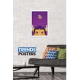 thumbnail image 2 of NFL Minnesota Vikings - S. Preston Mascot Victor 20 Wall Poster, 14.725" x 22.375", Framed, 2 of 3