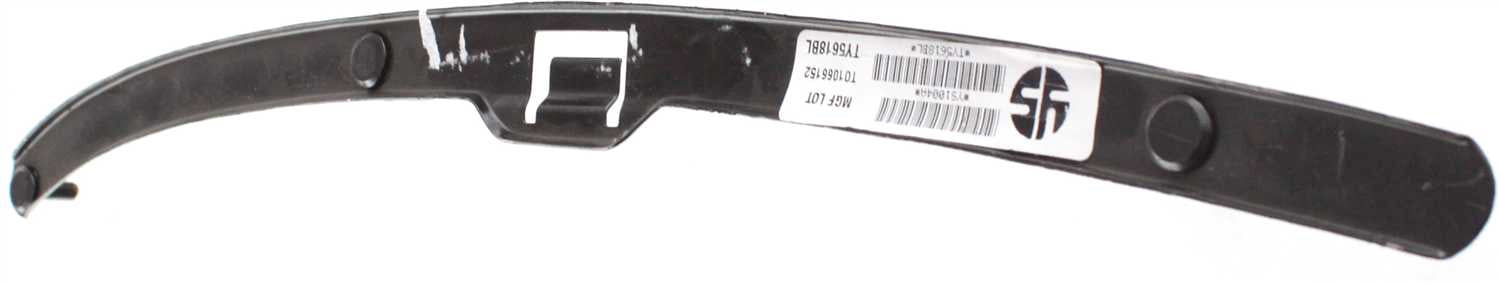 Bumper Retainer Compatible With 2001-2004 Toyota Tacoma Front, Left Driver