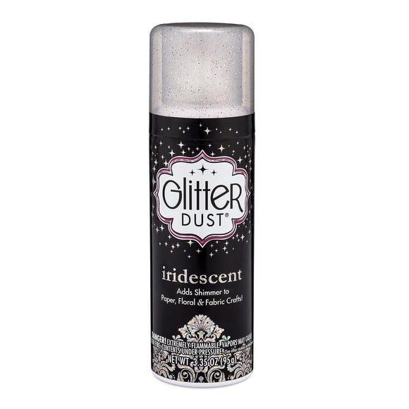 Glitter Dust Ultra Fine Glitter Spray Iridescent 3 Oz
