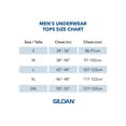 thumbnail image 5 of Gildan Adult Men's Cotton Ribbed Assorted Color A-Shirt, 5-Pack, Sizes S-2XL, 5 of 6