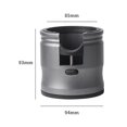 thumbnail image 4 of Stainless Steel Coffee Filter Handle Holder Espresso Mat Stand Coffee Tamper Base Rack Coffee Acces, 4 of 5