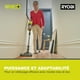 thumbnail image 3 of Aspirador de suelo inalámbrico RYOBI 18V ONE+ RSV18-0 Verde, 3 of 9