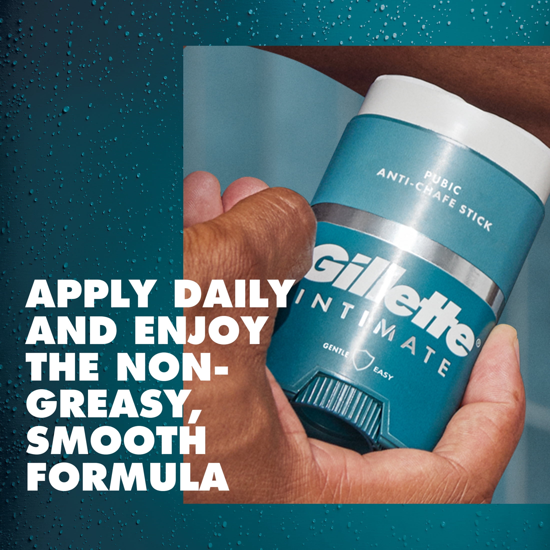 Gillette Intimate Pubic Anti-chafe Stick, 1.7oz