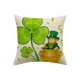 thumbnail image 1 of Día de San Patricio, Funda de Almohada Impresa 45x45cm/17.72x17.72In Tejido de Poliéster, Lavable Mecánico, Decoración de Vacaciones Del Hogar, 1 of 6