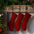 thumbnail image 4 of Calcetines navideños, decoración, medias tejidas de alce, calcetín, bolsa de regalo para dulces, adornos para árboles de Navidad, 4 of 5