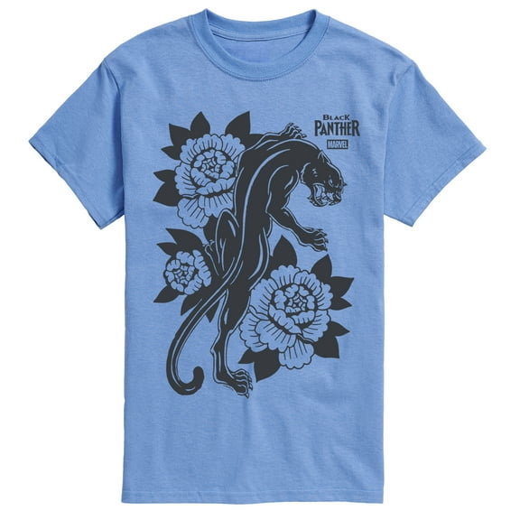 Marvel - Black Panther Old School Tattoo - Men's Short Sleeve Graphic T-Shirt