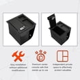 thumbnail image 5 of KOJEM Center Console Gun Safe Storage Box Vault Compatible with 2007 - 2013 Toyota Tundra, 2008 - 2021 Toyota Sequoia, 5 of 12