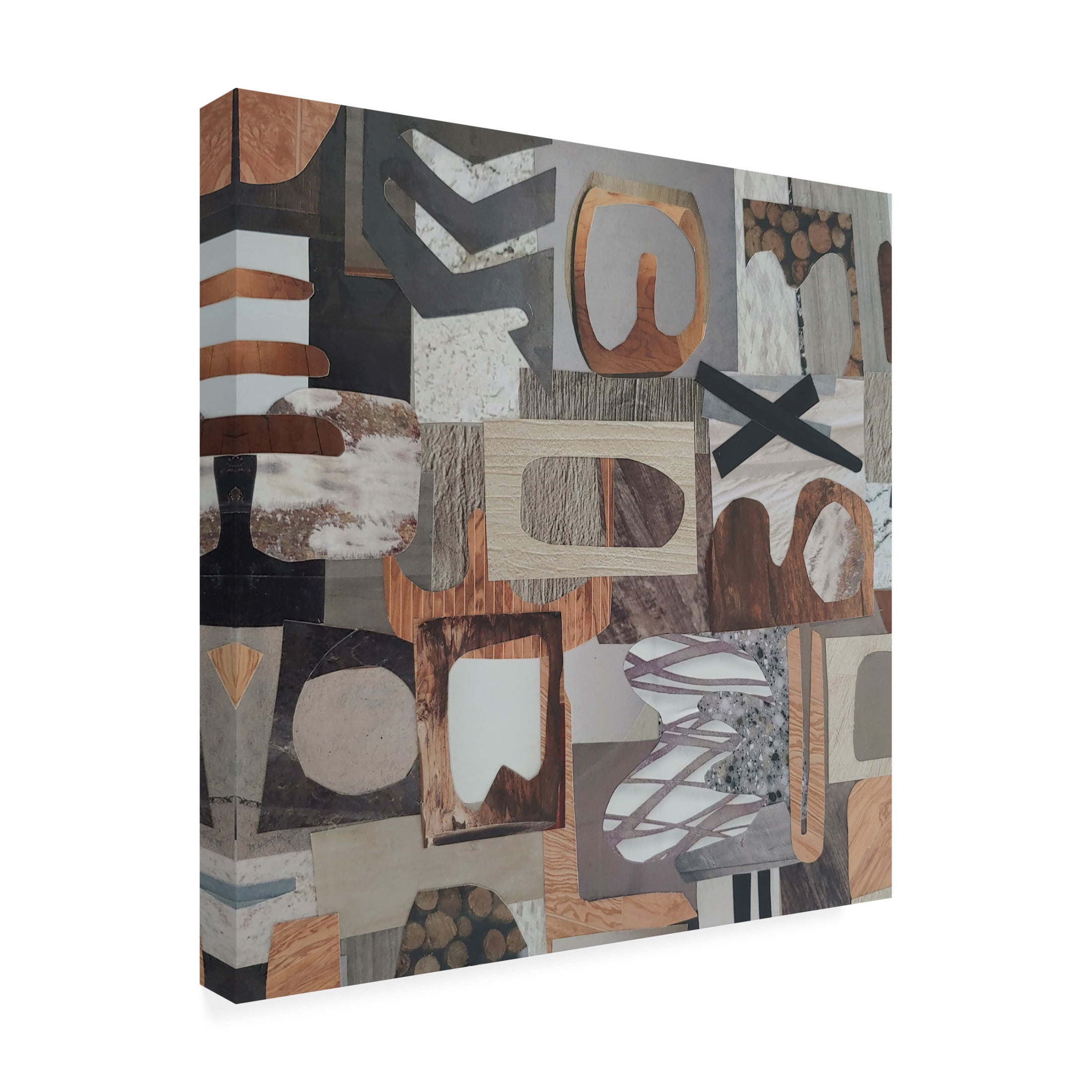 Canvas Wall Art - Coco Good 'Safari Camp Serengeti II' Wall Art for Living Room, Bedroom, or Office Décor by Trademark Fine Art - 35 x 35 Inches