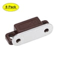 thumbnail image 1 of Ganchos Magnéticos Uxcell de Metal y Plástico Marrón 8 Paquetes, 1 of 6
