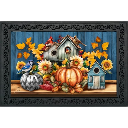 Briarwood Lane Fall Feathered Friends Doormat