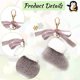 thumbnail image 3 of Llavero de peluche con forma de animal de peluche, bonito accesorio de moda, pinzas para mochila, regalo de cumpleaños y Navidad para adultos, 3 of 5