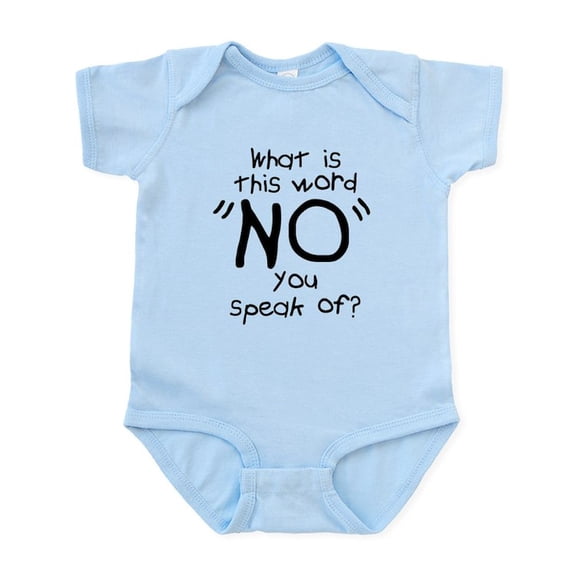 CafePress - What Is This NO? Infant Bodysuit - Baby Light Bodysuit, Size Newborn - 24 Months