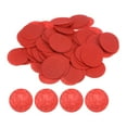 thumbnail image 1 of 300uds Redondos Fieltro Círculos 50mm Unique Bargains Almohadillas No-Tejida Tela Almohadilla para Bricolaje Rojo, 1 of 5