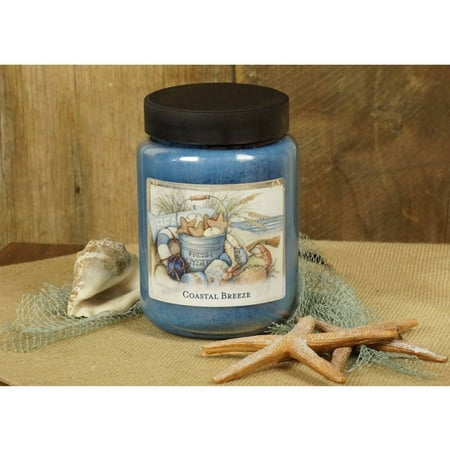 LANG Coastal Breeze 26-Ounce Jar Candle, Scented with a Fresh Blend of Fabric Softener and Sea Salt