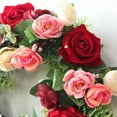thumbnail image 6 of Spring And Summer Flowers Simulation Silk Roses Valentine'S Day Wreath Door Decoration Wall Decoration Wreath Valentines Day Decorations, 6 of 7