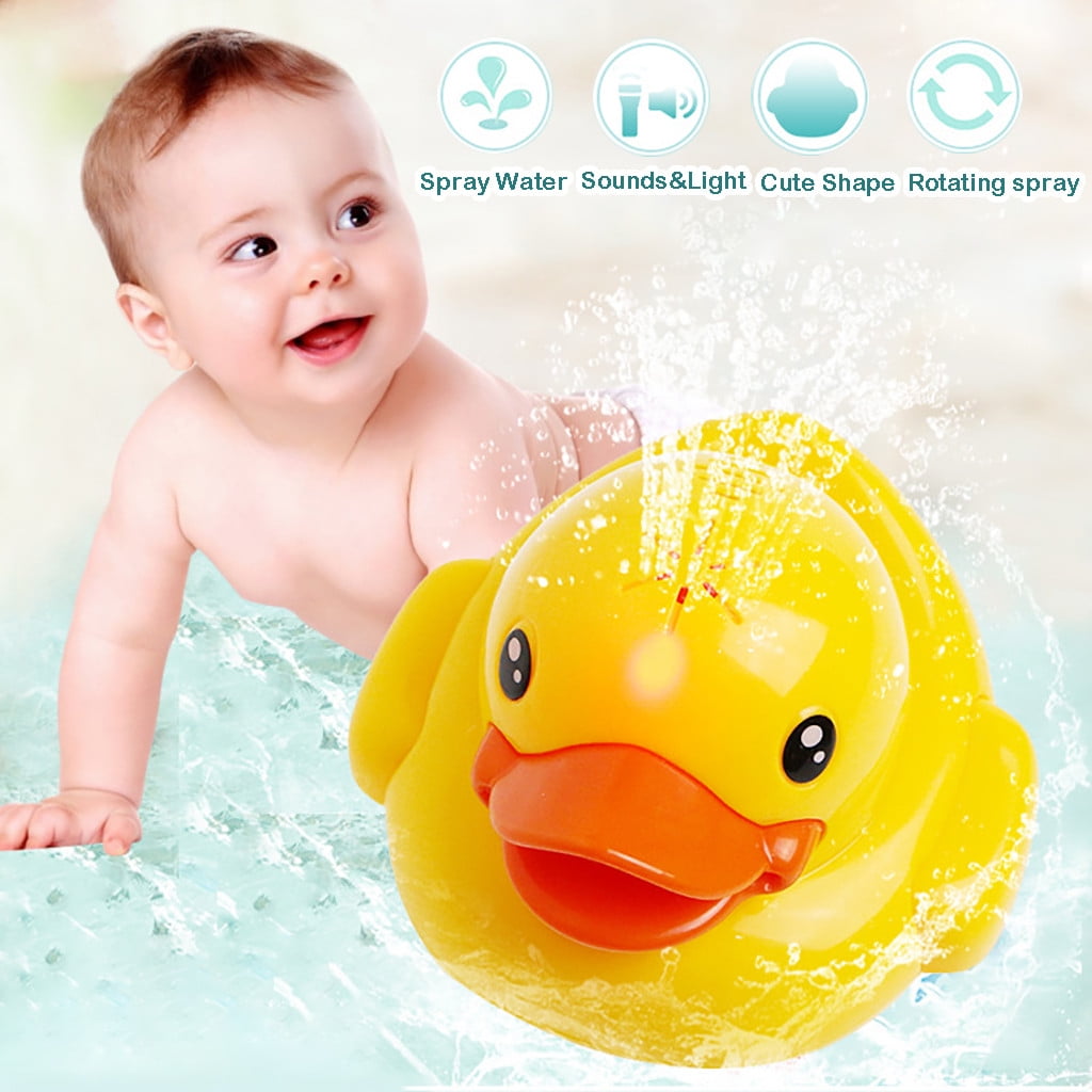 spray water baby bath toy