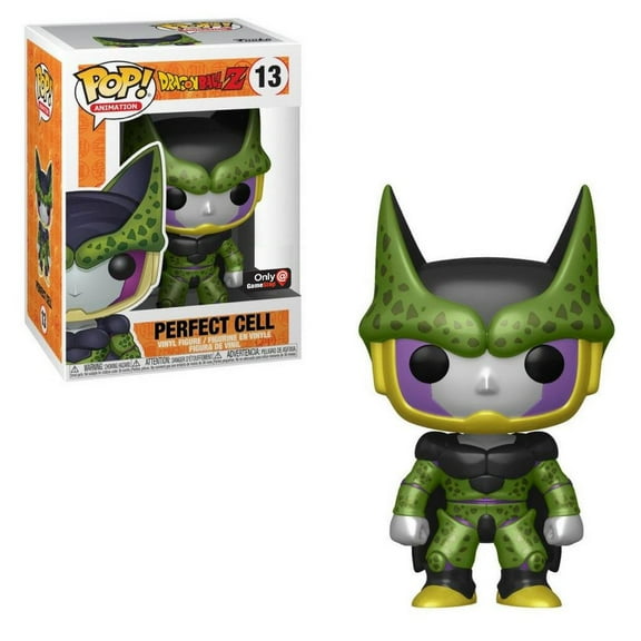 Funko Pop Metallic Perfect Cell Gamestop #13