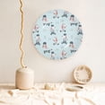thumbnail image 5 of Kdxio Poodle Playing Skateboard Bone China Decorative Plate Ceramic Decorative Plate for Home Office Wall Stand Decorative Plates for Home Bedroom-6in, 5 of 6