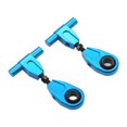 thumbnail image 1 of pitrice 2 Pcs Bras RC Amélioré 1/10 pour Tamiya TT02 4WD sur Route Modèle Accs avant Bleu, 1 of 5