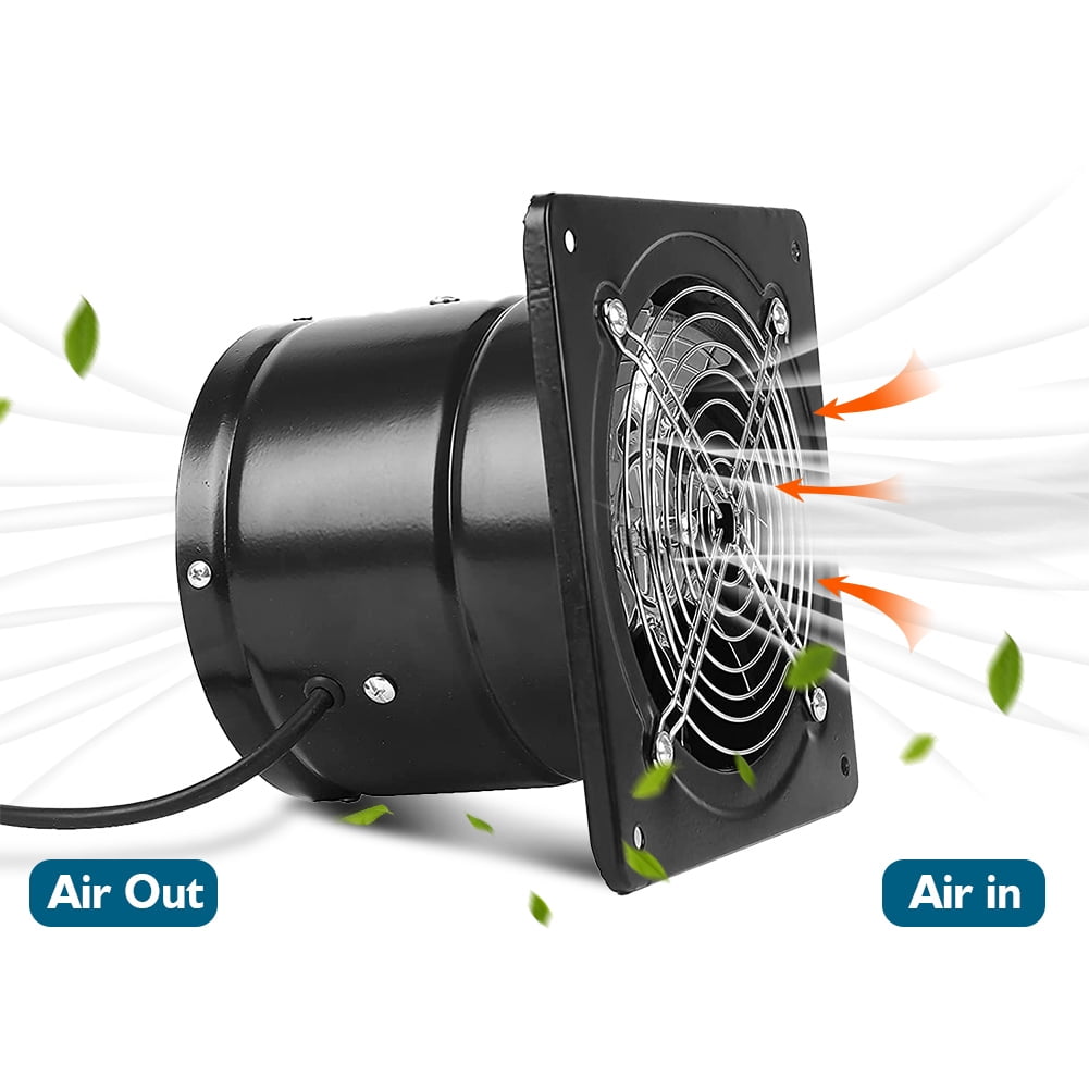 4 Inch Exhaust Fan,Wall Mounted Vent Fans,Ventilation Extractor Fan 110V Wall-Mounted Square Blower for Kitchen,Bathroom,laundry room