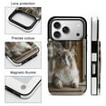thumbnail image 3 of Cute Persian Cat Leather Wallet Case for iPhone 11 Pro Max Wallet Case Card Holder Flip, 3 of 8