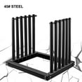 thumbnail image 3 of VEVOR Windshield Rack 5-Lite, Windshield Truck Rack Steel, Windshield Glass Rack 24-Inch Height, Windshield Rack for Truck with PVC Pad & Foam Padding, Glass Rack for Truck, for Glass Transportation, 3 of 9