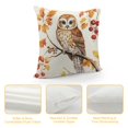 thumbnail image 4 of COMIO  Animals Throw Pillow Covers Fox Deer Squirrel Owl Maple Leaves Decorative Pillows Soft Cushion Cases for Couch Sofa Home Decor, 4 of 5