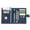 Blue, variant on Contact's GenuineLeather Passport Holder with Airtag Slot RFID Blocking Passport Wallet Travel with SIM Card Removal Tool (Green)