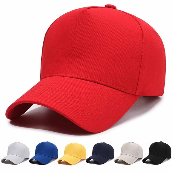 Sales 2026 Under $5 Khaki Baseball Caps GIJNRIUIUA Outdoor Sunshade Sun Hat Baseball Cap Men and Women Solid Color Cap Visor Hats