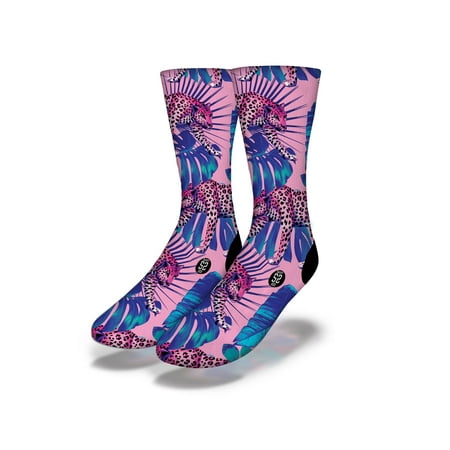 

EXOTIC CHEETAH PROWLING Fun Animal Socks