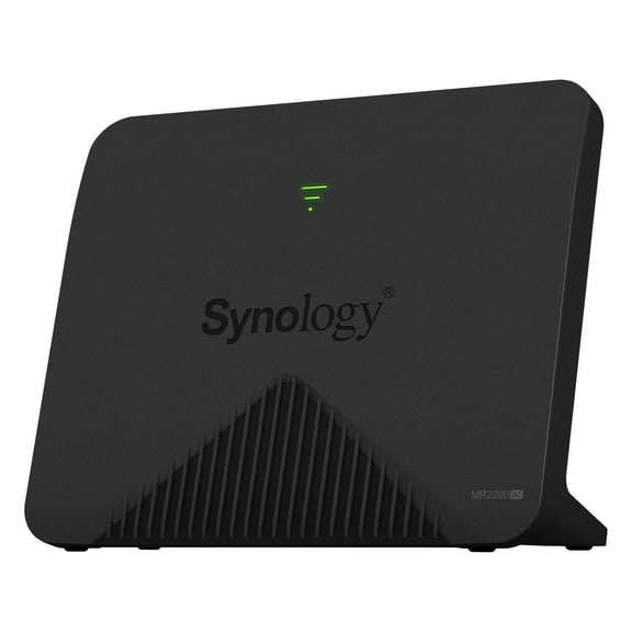 Synology Wireless Tri-Band Mesh Router, Black, Black