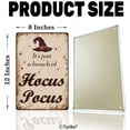 thumbnail image 2 of It's Just A Bunch of Hocus Pocus Halloween Decoration Iron Poster Painting Tin Sign Vintage Wall Decor for Cafe Bar Pub Home Beer Decoration Crafts, 2 of 7