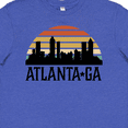 thumbnail image 4 of Inktastic Atlanta Georgia Skyline Vintage Youth T-Shirt, 4 of 5