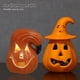 thumbnail image 4 of GOOHOCHY Linterna de calabaza doblada resplandeciente de Halloween, accesorio para disfraces, accesorio de linterna de casa embrujada, decoración de diseño de actividades para fiestas, 4 of 7