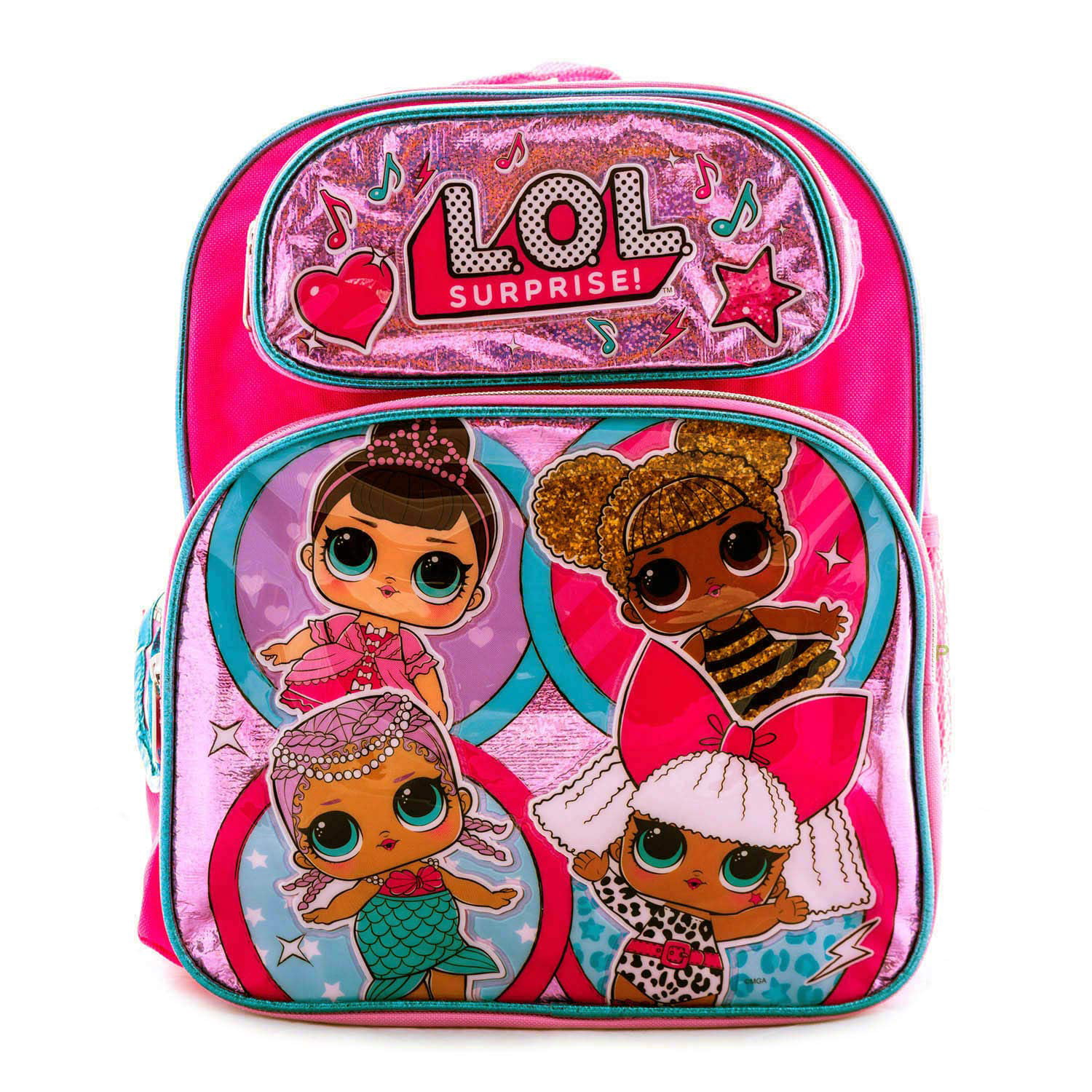 Small Backpack - LOL Surprise - 4 Beautiful Dolls New 154516-2