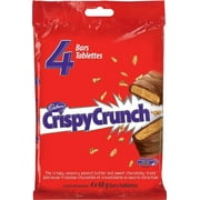Cadbury Crispy Crunch Chocolate Bars, 48g/1.7 oz., Pack of 4, {Imported from Canada}