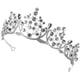 thumbnail image 2 of KAKOWELY Corona de tiara con diamantes de imitación, diadema de novia, tocado de novia, tiara de niña, tocado de banquete, 2 of 5