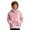 Light Pink, variant on SRZYMJ Boys Flannel Hooded Pullover Sweatshirt Soft Cozy Casual Wear Youth Childrens Outerwear Jacket Top Light Pink 10-11 Years