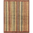 thumbnail image 1 of Ahgly Company Indoor Rectangle Abstract Metallic Gold Abstract Area Rugs, 7' x 9', 1 of 6
