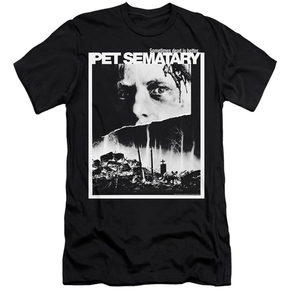 Pet Sematary - Poster Art - Premium Slim Fit Short Sleeve Shirt - Small