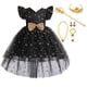 thumbnail image 1 of Vestidos de encaje para niñas pequeñas, flores para niños, boda elegante, fiesta de princesa, vestido de tutú, cumpleaños, bautismo, ropa Formal 6-7T (Etiqueta 130) Gao Jinjia LED, 1 of 2