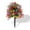 Colorful, variant on Artificial Boxwood Topiary Ball Trees with Morning Glory Flower, Faux Shrub Bushes with Ground Spike, UV Resistant Fake Boxwood Plants for Indoor, Garden, Porch, Patio Decor