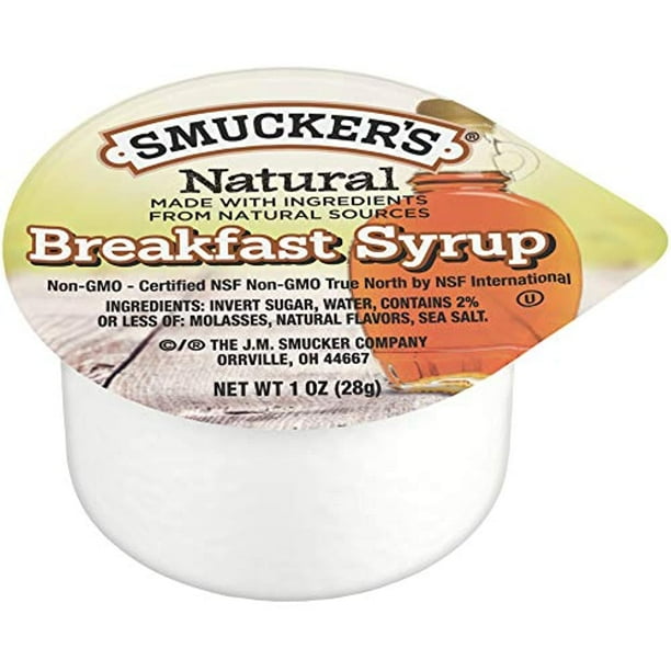 Smuckers Breakfast Syrup Portion Control, 1.0 Ounce (Pack Of 100