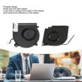 thumbnail image 3 of Laptop Cooling Fan Replacement, 4 Pin Gaming CPU GPU Cooling Fan DC 12V, for  ROG Strix Scar GL504G GL504GS GL504GM GL504GW GL504GV, 3 of 8