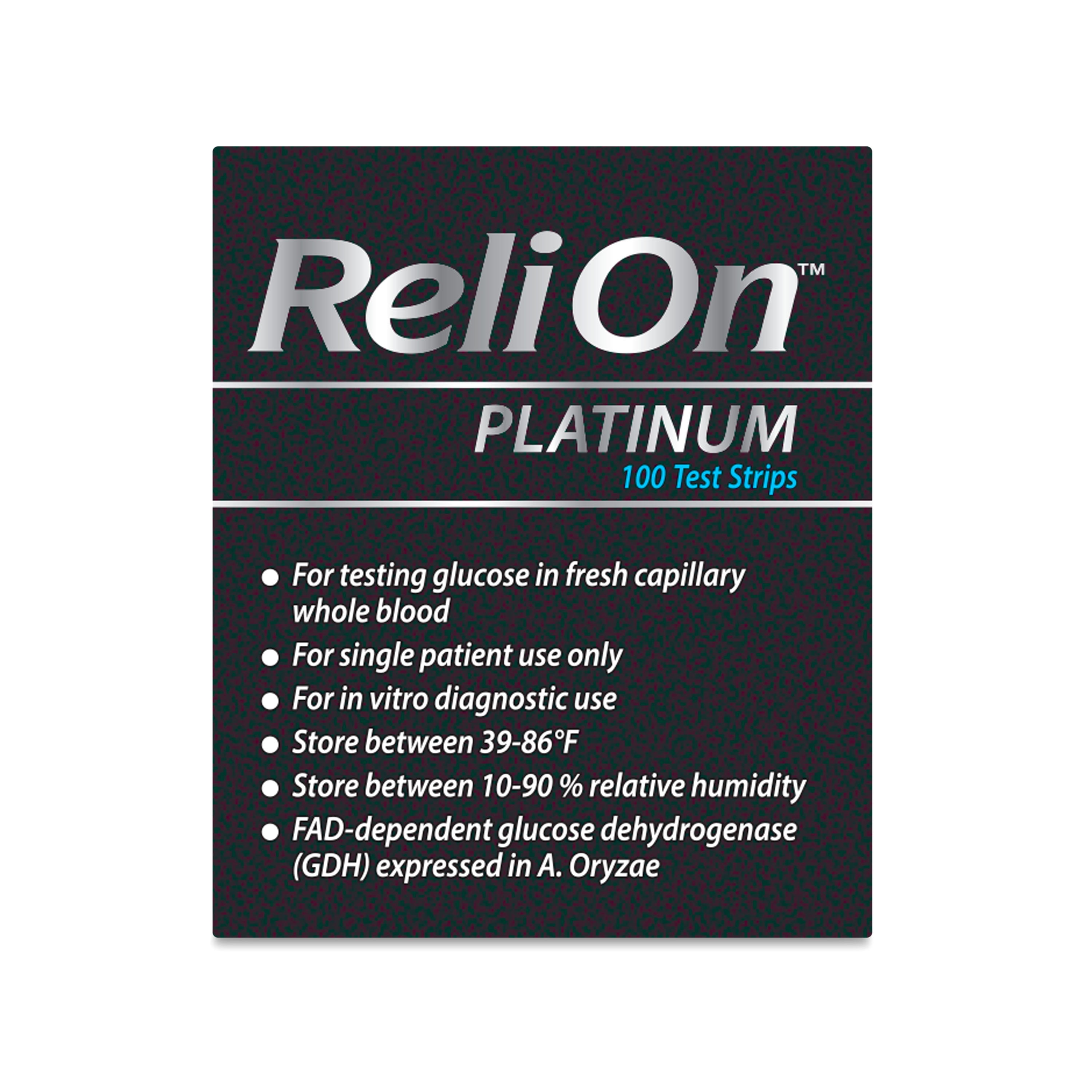 Relion Platinum Blood Glucose Monitoring System, Size: 1