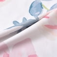 thumbnail image 2 of WIBACKER Baby Girls Boys Nightgowns Milk Silk Sleeper Bag Newborn Coming Home Outfits Floral Knotted Gown with Hat, 2 of 8