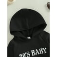 thumbnail image 6 of Baby Boy Girl Fall Clothes 20s Baby Hoodie Sweatshirt Romper Long Sleeve Onesie Outfit Cute Infant Clothing, 6 of 8