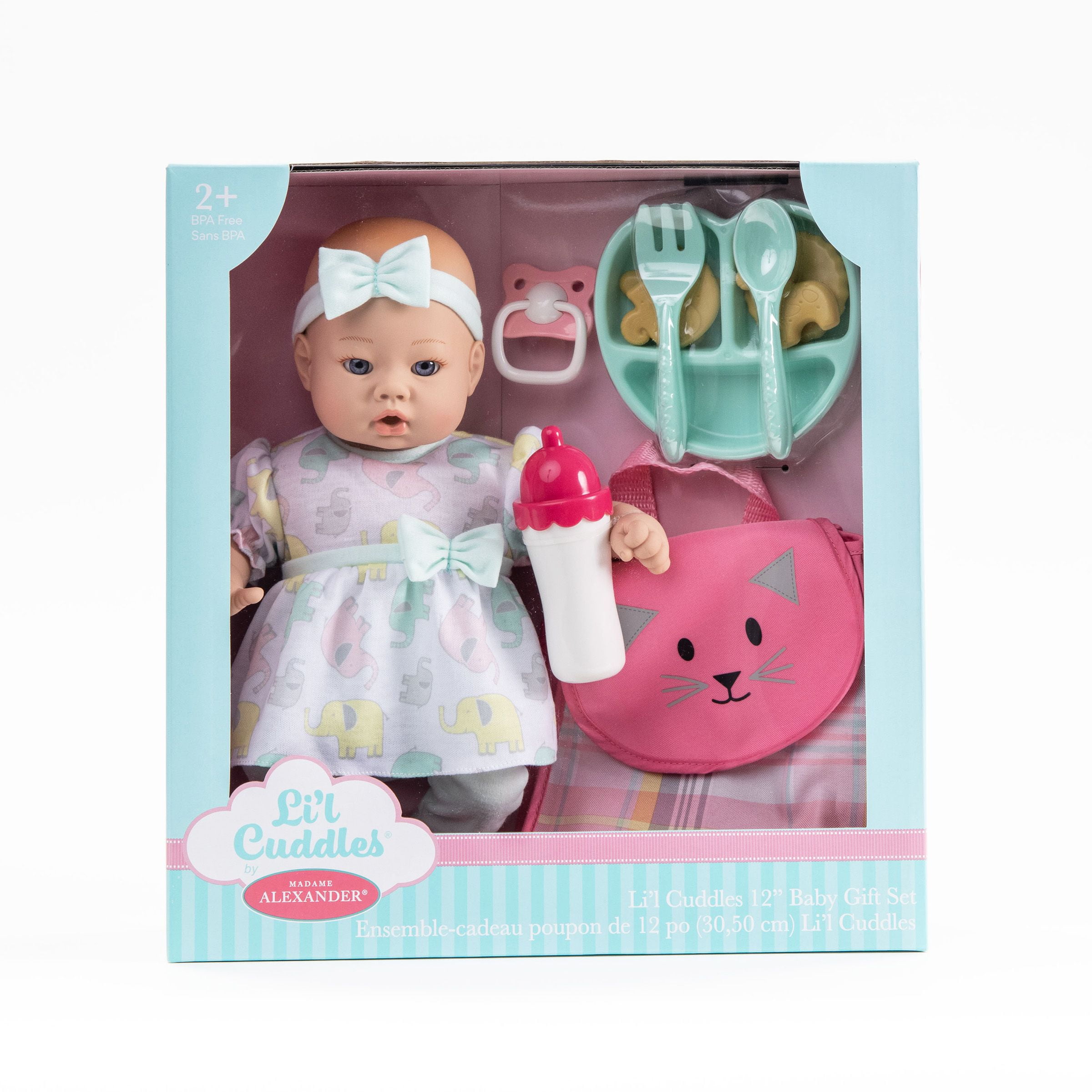 Polly Dolly Dolls Toy Travel Cot 